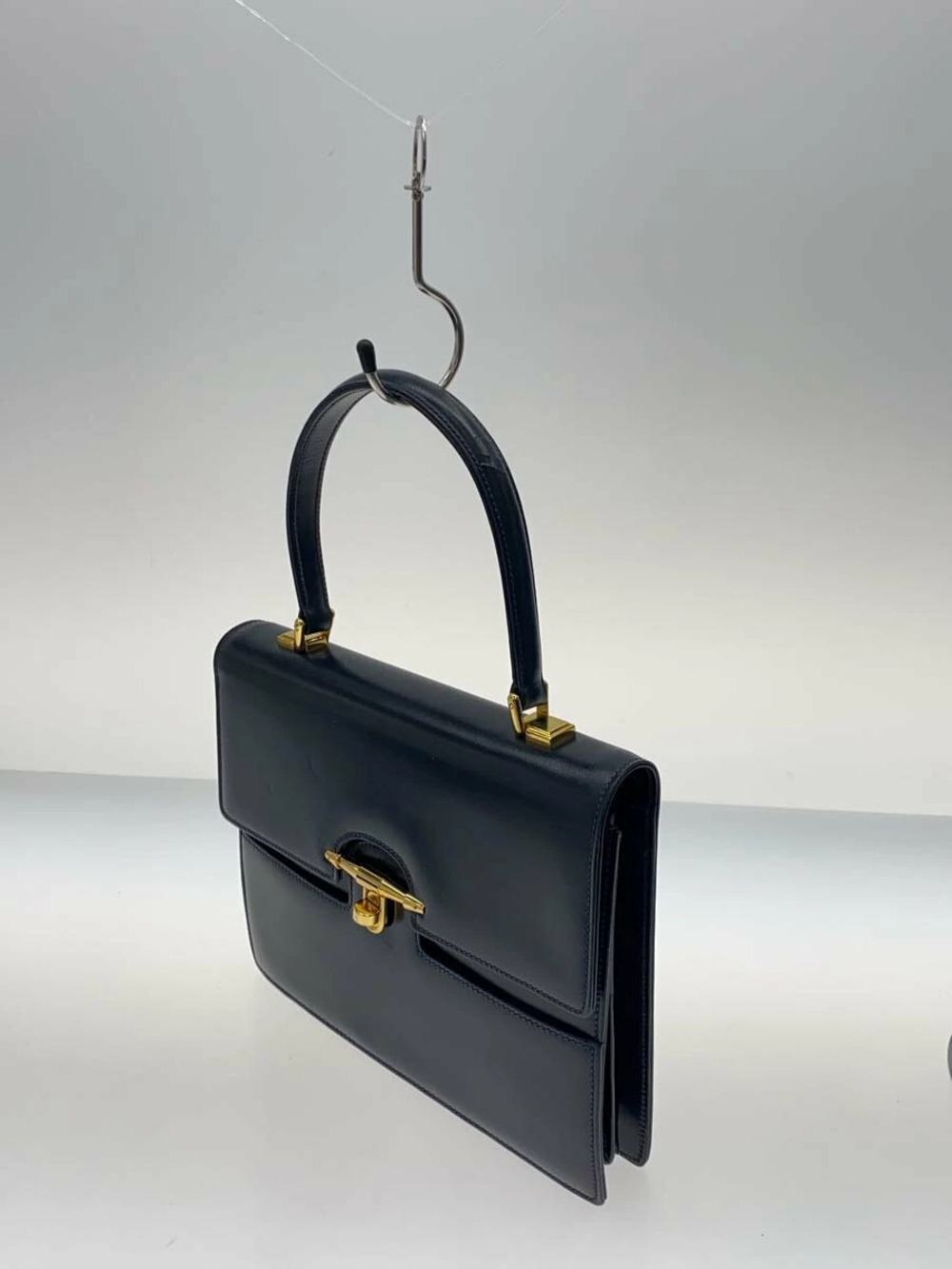 Gucci Black Leather Handbag Black